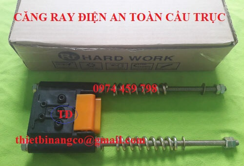 Bịt đầu căng ray điện cầu trục