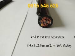 Dây cáp điện điều khiển có lõi thép chịu lực 14Cx1.25mm2