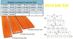 Ray điện cầu trục 3P-50A, 4P-50A, 6P-50A